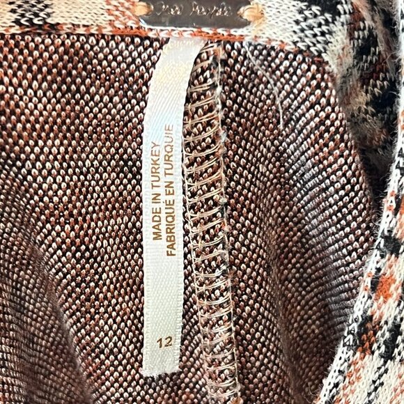 Free People Plaid Pants Casual Preppy 12 - Picture 9 of 12